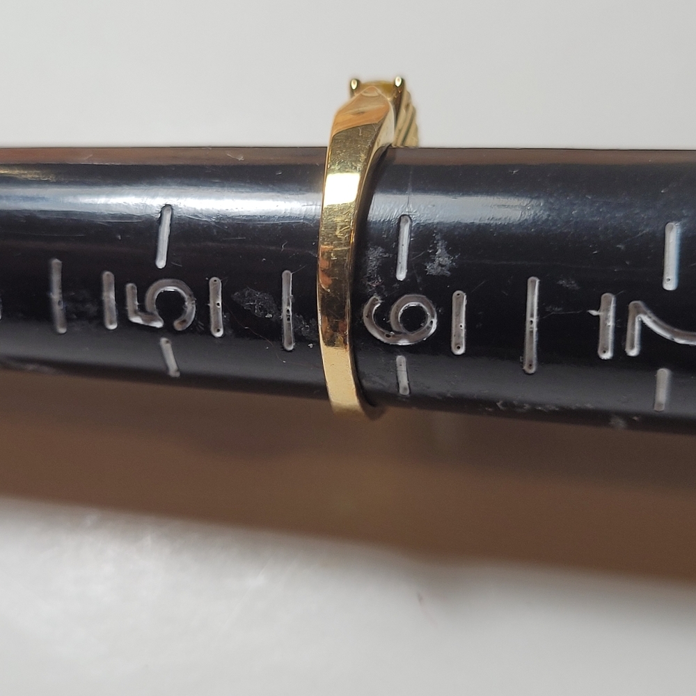 Citrine band ring - Picture 5 of 5